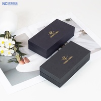 Boîte cadeau en papier kraft avec logo personnalisé, emballage pour vaporisateur corporel, ensemble de parfum de 2 ml, flacons d'échantillons de parfum gratuits, boîte d'échantillons