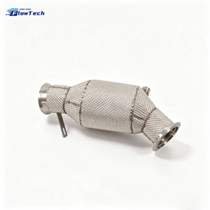 Kit de Tubo de Escape Profesional de Acero Inoxidable 304 para 335i/135i/M235i/435i N55 3.0T Twin Scroll Turbo de Alto Flujo con Acabado Pulido Espejo - Product Image 3