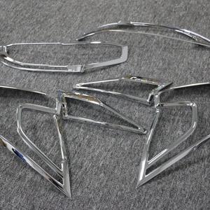 Cubierta de Luz Trasera Cromada ABS para Honda Civic 2017, Accesorios para Automóviles de Nuevo Diseño - Product Image 2