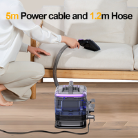 Nettoyeur de tapis portable OEM CE CB Aspirateur à sec et humide Nettoyeur de taches de tapis Aspirateur de canapé Machine à laver les tapis