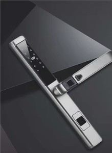 Serrure intelligente Ttlock Tuya avec empreinte digitale numérique, carte NFC, étiquette, clé, pour <span class=keywords><strong>porte</strong></span> en bois, alliage de zinc - Product Image 6
