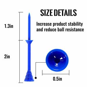 ทีกอล์ฟ Passen Ultra-Thin แบบสองชั้น ทำจากไม้ไผ่ ขนาด 83 มม. พร้อมพลาสติก ความยาว 70 มม. ทนทาน หลายสี สำหรับนักกอล์ฟข้ามพรมแดน - Product Image 4