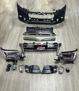 Precio de Fábrica para Toyota Hiace 2019+ Actualización a Crown Premio BodyKit Tuning Automotriz Parachoques Delantero con Faros LED - Product Image 5