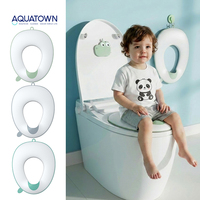 Nouvelles Housses de Siège de Toilette Étanche en Plastique PP pour Enfants, Siège de Bain Portable, Accessoires de Pot d'Apprentissage pour Bébé