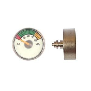 डायल 30 मिमी दबाव रेंज 40mpa उच्च दबाव वायु दबाव गेज - Product Image 1