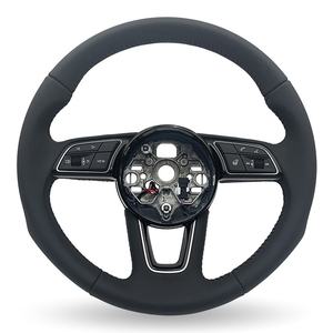 Volant sport à fond plat personnalisé pour <span class=keywords><strong>Audi</strong></span> A3 A6 C7 S4 B9 <span class=keywords><strong>S7</strong></span> A5 B8.5 RS3 SQ5 - Product Image 1