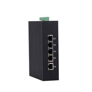 Interruttore di rete <span class=keywords><strong>Ethernet</strong></span> a 5 porte <span class=keywords><strong>10</strong></span>/100/1000 <span class=keywords><strong>Switch</strong></span> industriale <span class=keywords><strong>Gigabit</strong></span> di rete intelligente - Product Image 1