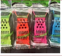 Éplucheur manuel en plastique coloré pour pommes de terre et fruits, lames en acier inoxydable, facile à nettoyer, râpe à légumes de cuisine domestique, fleur