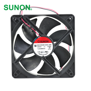 พัดลมระบายความร้อนแบบแกน SUNON EEC0252B3-000C-A99 สำหรับอินเวอร์เตอร์ในตู้ ขนาด 120x120x25 มม. 24VDC 84mA 2.0W 2200RPM 75CFM  แบบลูกปืน - Product Image 1