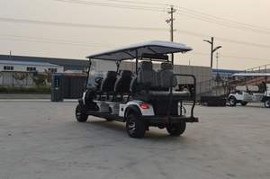लक्जरी डिजाइन लंबी दूरी की बैटरी जीवन 8 सीटर इलेक्ट्रिक गोल्फ कार्ट 72 वोल्ट गोल्फ कोर्स के लिए सुंदर क्षेत्र की दर्शनीय स्थल - Product Image 4