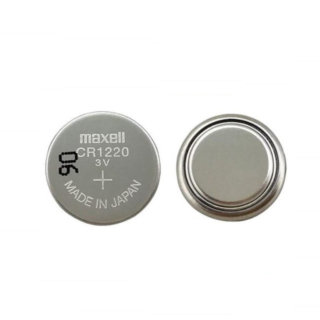 Original CR1220 Primary Lithium Button Battery 3V 36mAh Li-MnO2 Coin Cell