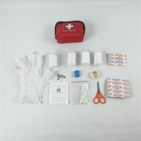 1Kgs Kit d'outils d'urgence pour extincteur et triangle d'avertissement avec caractéristiques de premiers soins