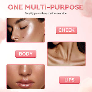 Vegan Sıvı Uzun Süreli Su Geçirmez Aydınlatıcı Dondurarak Kurutulmuş Teknoloji Mineral Niacinamide Cilt Besleyici Cam Cilt Işıltısı - Product Image 4