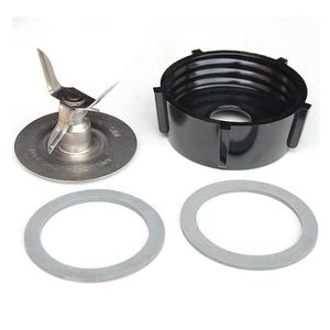 Repuestos para <span class=keywords><strong>Licuadora</strong></span> <span class=keywords><strong>Oster</strong></span> de Alta Calidad, 4 Cuchillas con Tapa de Base para Vaso y Tres Sellos de Goma, Material de Acero Inoxidable 304 - Product Image 4