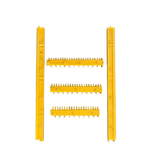 <span class=keywords><strong>Ligne</strong></span> <span class=keywords><strong>de</strong></span> délimitation en plastique jaune pour marchepieds mobiles d'escalator Orangeelevator GAA455BW3, pour utilisation en centre commercial, design moderne, pièces <span class=keywords><strong>de</strong></span> rechange 1 - Product Image 6