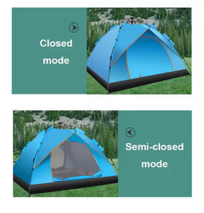 Carpa de Camping para Dos Personas, Doble Capa, Tipo Recto, Impermeable, Transpirable, Ligera, Portátil, para Tres Estaciones, Modelo <span class=keywords><strong>Desert</strong></span> <span class=keywords><strong>Fox</strong></span> - Product Image 2