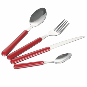 COUPE-FOURCHES LONDRES 24 PIÈCES ROUGE SIBILLA - Product Image 2