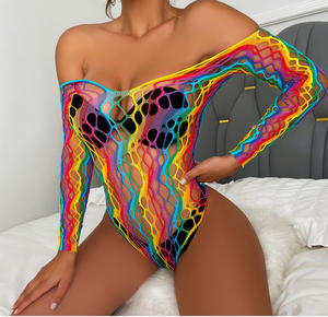 New Arrive Sexy Lingerie Bodystocking Fishnet Bodystocking Sexy Lingerie Fishnet Bodystocking Lingerie Womens Clothing - Product Image 1