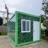 Villa préfabriquée de luxe de 40 pieds 20 pieds 2 3 4 5 chambres à coucher Maison préfabriquée en conteneur extensible et portable Petite maison mobile