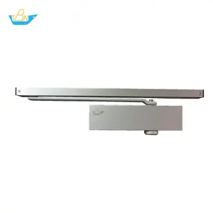 Adjustable Power Optional Hold-open Left and Right Aluminum Alloy Hydraulic Slide Rail Exposed Door Closer