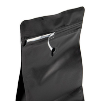 Sac d'emballage alimentaire personnalisé en aluminium mat imprimé, résistant à l'humidité, à fond plat, pour lait 100g-1kg, sac à café en plastique