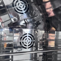 Armoire de Fermentation Automatique à Pulvérisation et Humidification à Porte Unique, 18 Plateaux, Température et Humidité Constantes, pour Pizzeria, Boulangerie et Pâtisserie