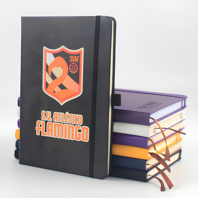 Custom logo Environmentally Friendly Notebooks Multiple Colors Available Student Office Notebooks Custom Notebooks Supported