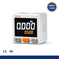 Interruptor de Presión Digital RS485, Comunicación Modbus RTU ASCII, Interruptor de Sensor de Presión Compacto para PLC, Automatización Industrial