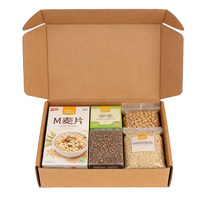 Boîtes en carton ondulé résistantes à la poussière, anti-déchirures, écologiques, en matériaux recyclés pour une protection durable des céréales entières, du riz et des lentilles