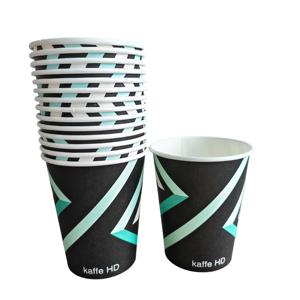 Gobelet en papier pour café, gobelet jetable à simple paroi épais pour boissons chaudes, gobelet en papier personnalisé pour crème glacée - Product Image 3