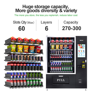 TCN Máy Bán Hàng Tự Động Trái Cây Salad Rau Củ Nhanh Máy Bán Sữa Lắc Tự Động - Product Image 4