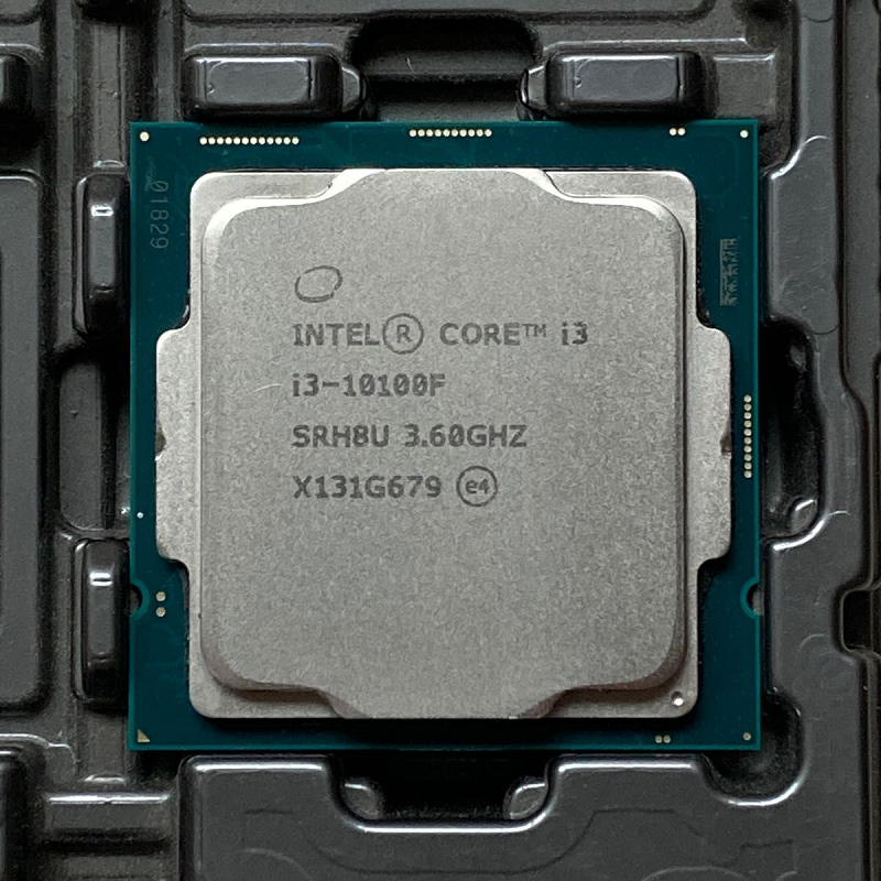 Intel Cpus Box and Tray CPU Core I3 10100F 1200LGA Processor and