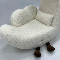 Nouvelle forme unique Design Moon paresseux canapé chaise salon balcon Simple Design moderne loisirs chaise unique