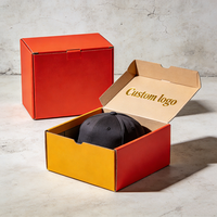 Boîte de présentation pour casquettes, chapeaux de baseball, chapeaux mystère, emballage personnalisé, boîte d'expédition, boîte en papier pour chapeau Panama