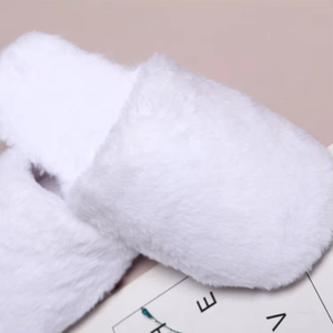 En çok satan tek kullanımlık peluş terlik high end aile otel havayolu terlik - Product Image 3