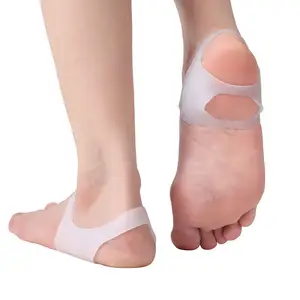 Bantalan Sol Dalam Orthotics Gel Silikon untuk Sisipan Sepatu Korektor Varus Valgus O-leg Kawat Gigi Ortopedi Insole Sepatu Kaki