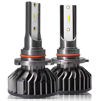 Haute Performance F2 Led Phare Ampoule H1 H3 H4 H7 H11 9005 9006 9007 9012 Voiture Faros Brouillard Lampe pour Auto Éclairage