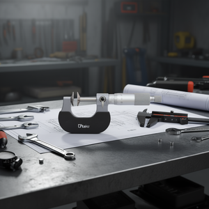 Ttake Gear <b>Micrometer</b> 0-25mm Precision Measurement Tool For Mechanical Engineering - Product Image 3