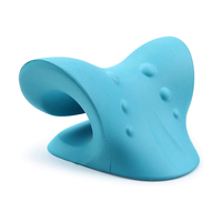 Oreiller chiropratique ergonomique moderne pour la relaxation du cou et des épaules, soulagement de la douleur, alignement de la colonne cervicale