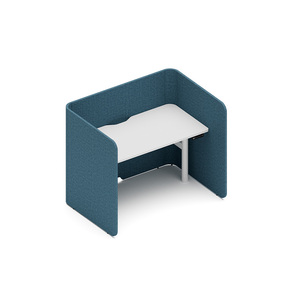 Pannello Acustico di Grado Commerciale Premium, Postazione di Lavoro Singola, Cubicolo Modulare Flessibile per Spazi di Lavoro <span class=keywords><strong>Call</strong></span> Center - Product Image 1