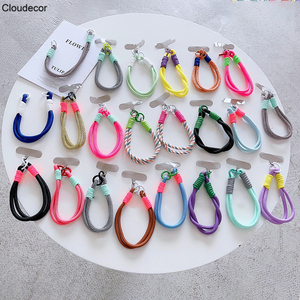 Nuevo cordón corto Universal para teléfono móvil con parche fijo para funda de teléfono inteligente pulsera Anti pérdida correa de cuerda ajustable para teléfono - Product Image 1
