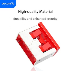 Kim loại cổng USB khóa, cổng USB chặn với chìa khóa, USB dữ liệu khóa bảo mật, 10 ổ khóa với 1key - Product Image 5