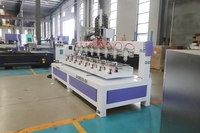 Machine de perçage CNC multi-têtes pour raquettes de plage et de padel, routeur CNC pour le perçage et le fraisage des trous des raquettes de padel