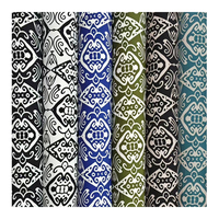 Vente en gros 100D Polyester Spandex Tissé Mango Tissu 4-Way Stretch Tissu Imprimé pour Filles Bubu Tissus pour Robe