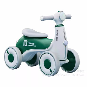 Childrens Scooter Twist Car 1-3 Years Old Four Wheel Anti Tipping Walker Musical Lights Toddler Ride On - Product Image 2