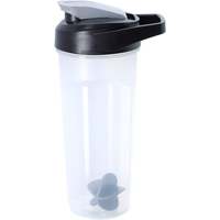 Bouteille shaker en plastique PP de 700 ml/500 ml pour poudre, vente en gros, bouteille d'eau personnalisée, tasse shaker de qualité alimentaire