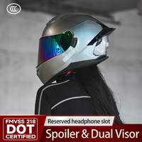 BYB/RNG noir mat BY-199 casque de Motocross intégral course ABS moto écouteur casque moto