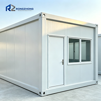 Unité de conteneur modulaire respirante et flexible pour dortoir, chambre, salle de bain, toilettes, extérieur