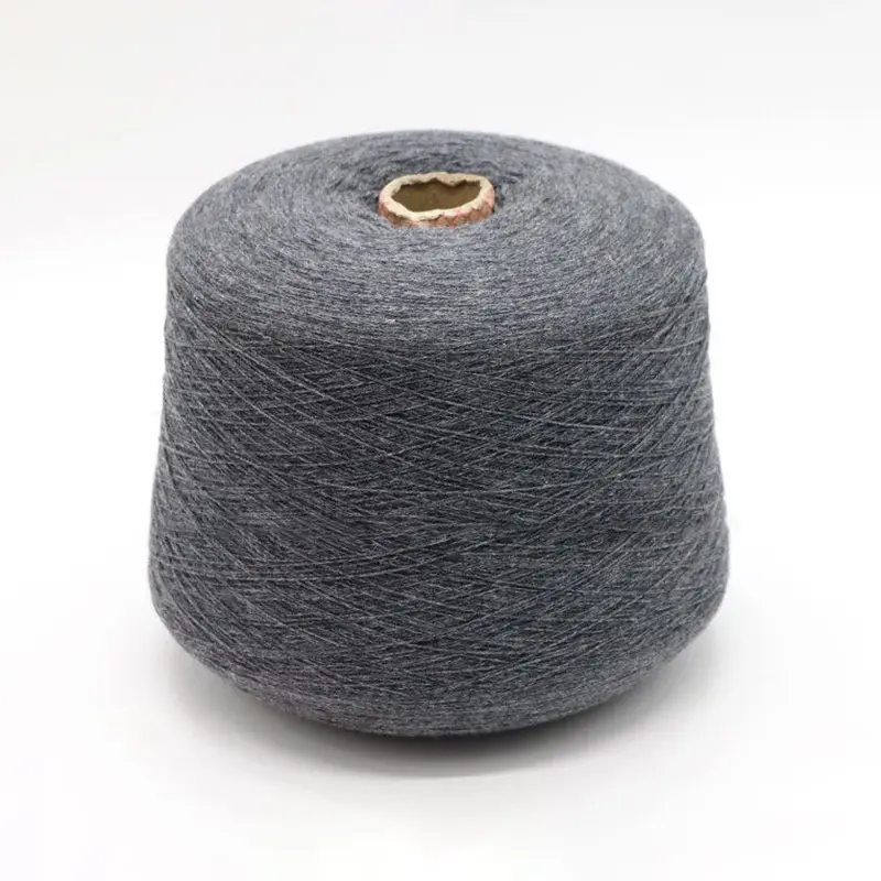 Eco-friendly functional strong cotton blended wool yarn merino dyed