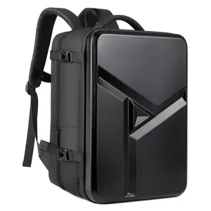 Geschäfts-Anti-Diebstahl-Recycling-Rücksack USB-Ladung wasserdicht 17,3 Zoll Eva erweiterbare Hartschalen-Laptop-Tasche Herren Reisetasche - Product Image 1
